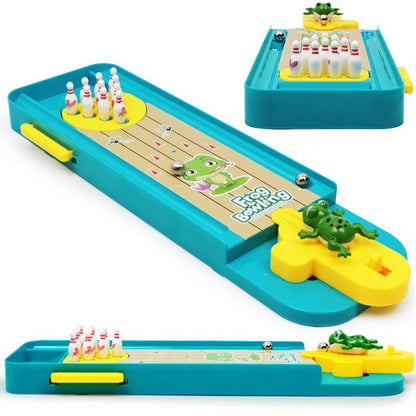 Compact Mini Bowling Game Set for Kids
