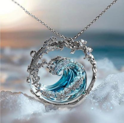 Classic Nautical Gold Silver Necklace