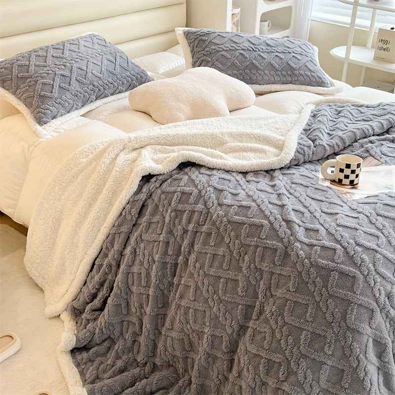 Cozy Plush Winter Throw Blanket