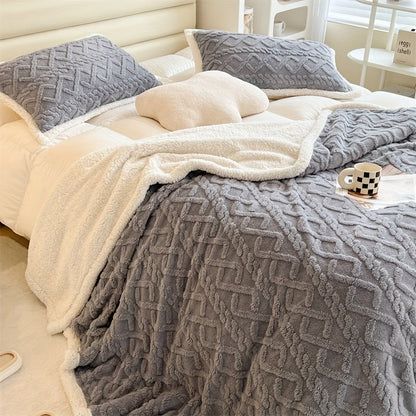 Cozy Plush Winter Throw Blanket