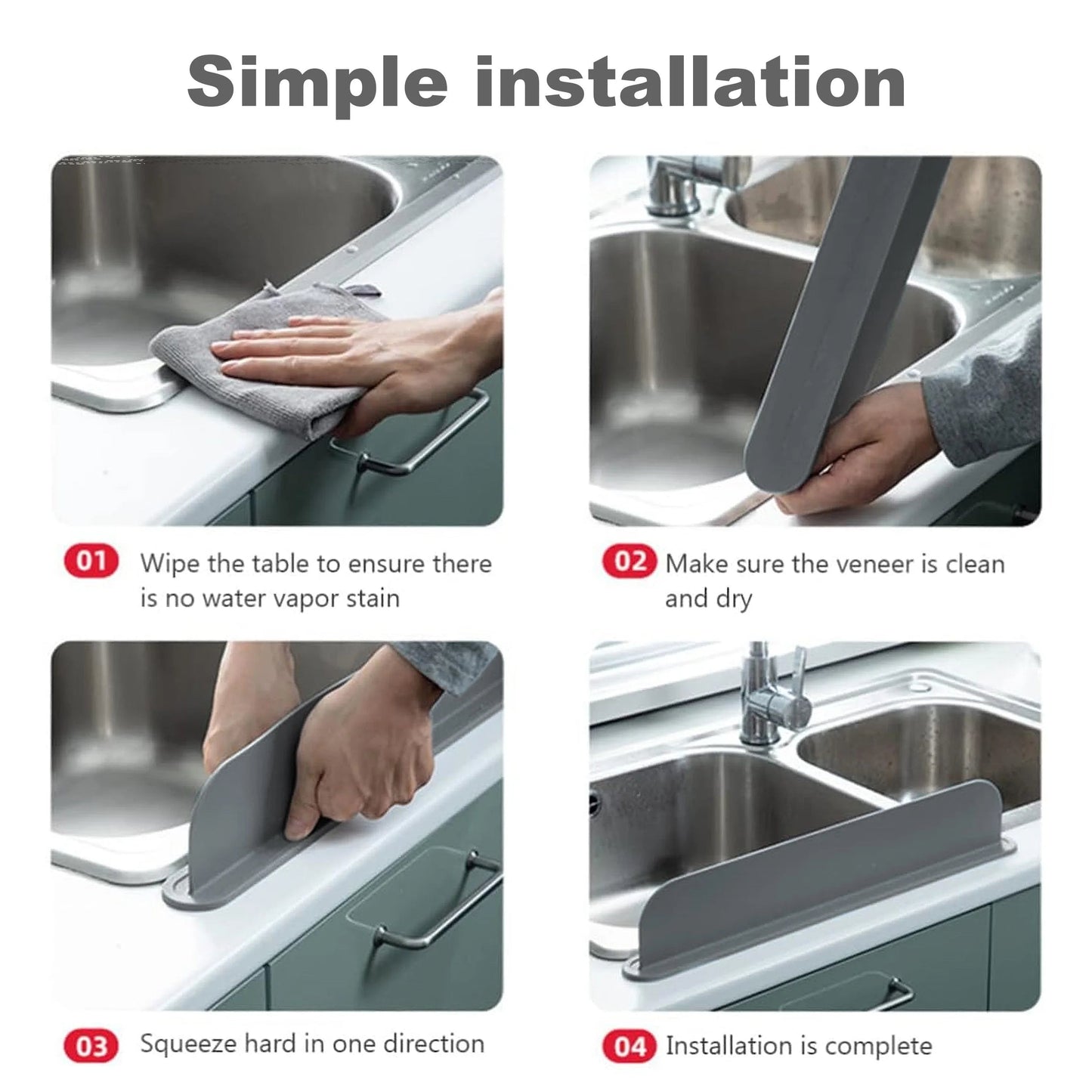 Leakproof Basin Sets for Easy Cleaning