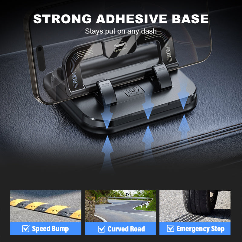 Secure Phone Mount with Strong Grip