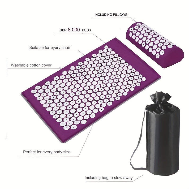 Relaxing Acupuncture Massage Mat Set Befez