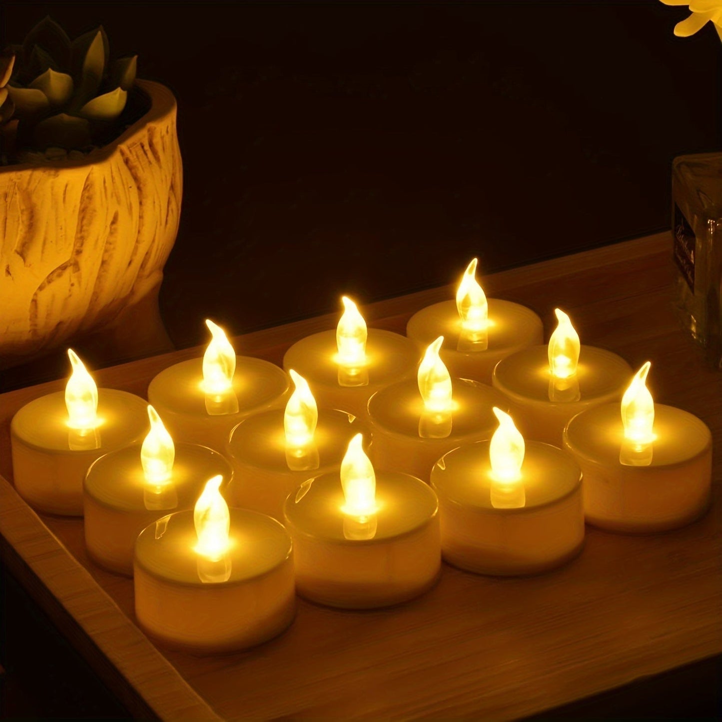 Warm LED Candle Lights - Befez