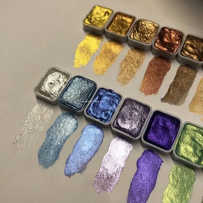 Vibrant Colorful Glitter Nail Polish