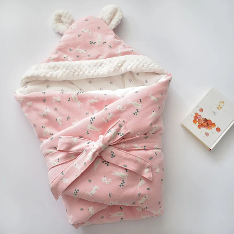 Soft Baby Sleeper Blanket with Hood