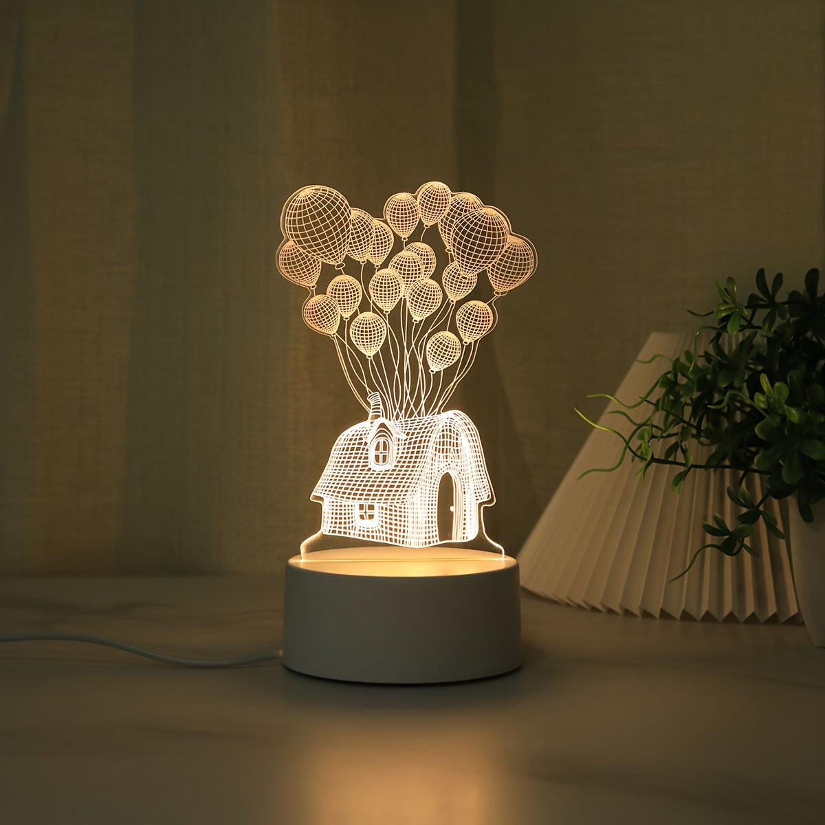 Colorful 3D USB LED Ball Lamp