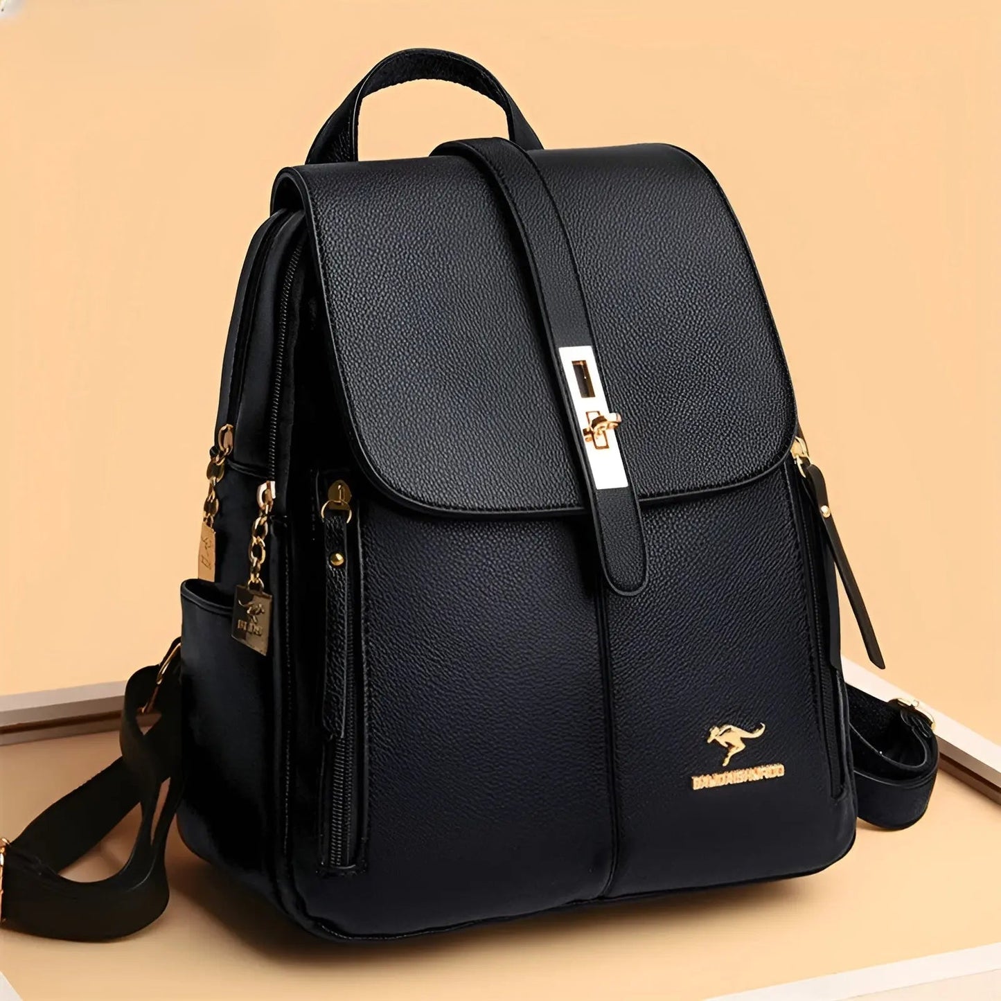 Premium Leather Ladies Backpack Purse