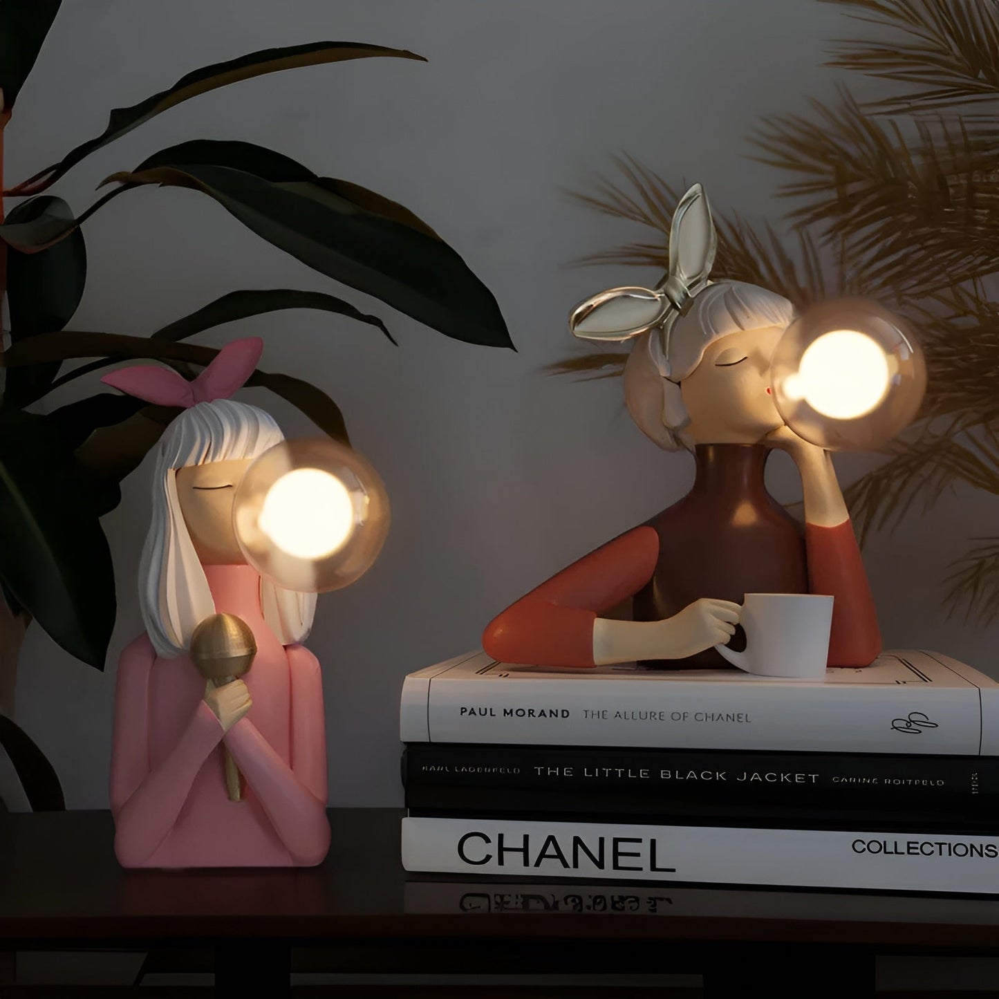 Stylish Bubble Glass Table Lamp