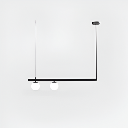 Modern Glass Linear Pendant Light