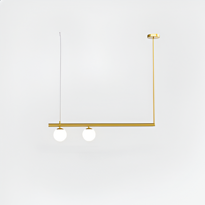 Modern Glass Linear Pendant Light - Befez