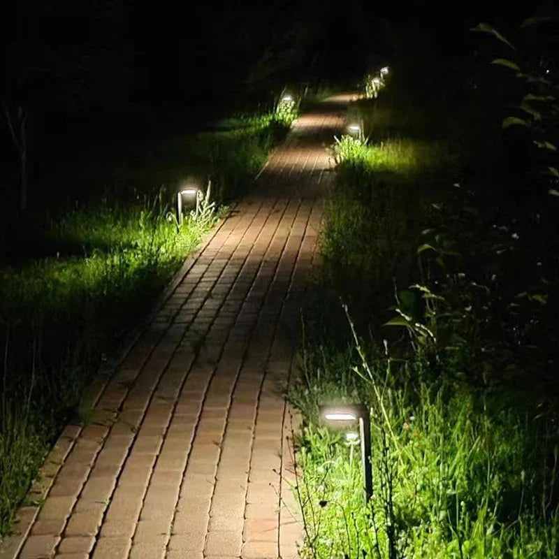 Solar Powered Garden Lights 2 Pack Waterproof
