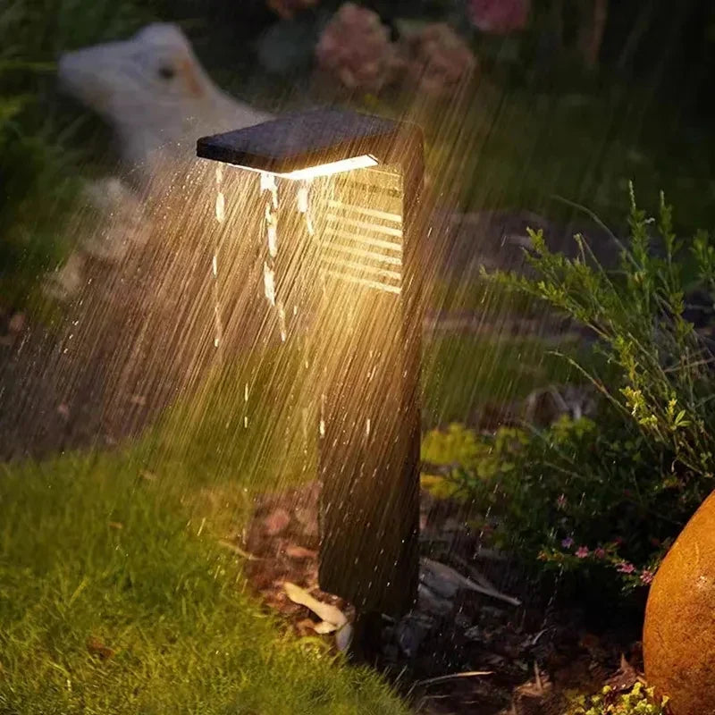 Solar Powered Garden Lights 2 Pack Waterproof
