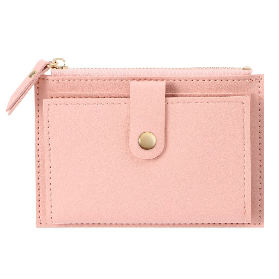 Slim Ladies Leather Card Wallet