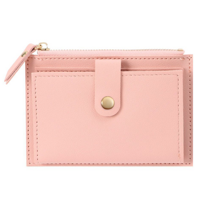 Slim Ladies Leather Card Wallet