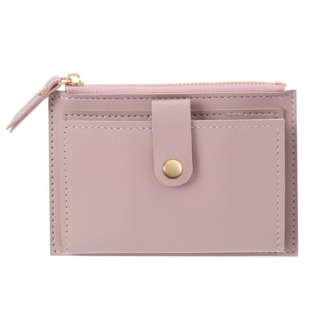 Slim Ladies Leather Card Wallet