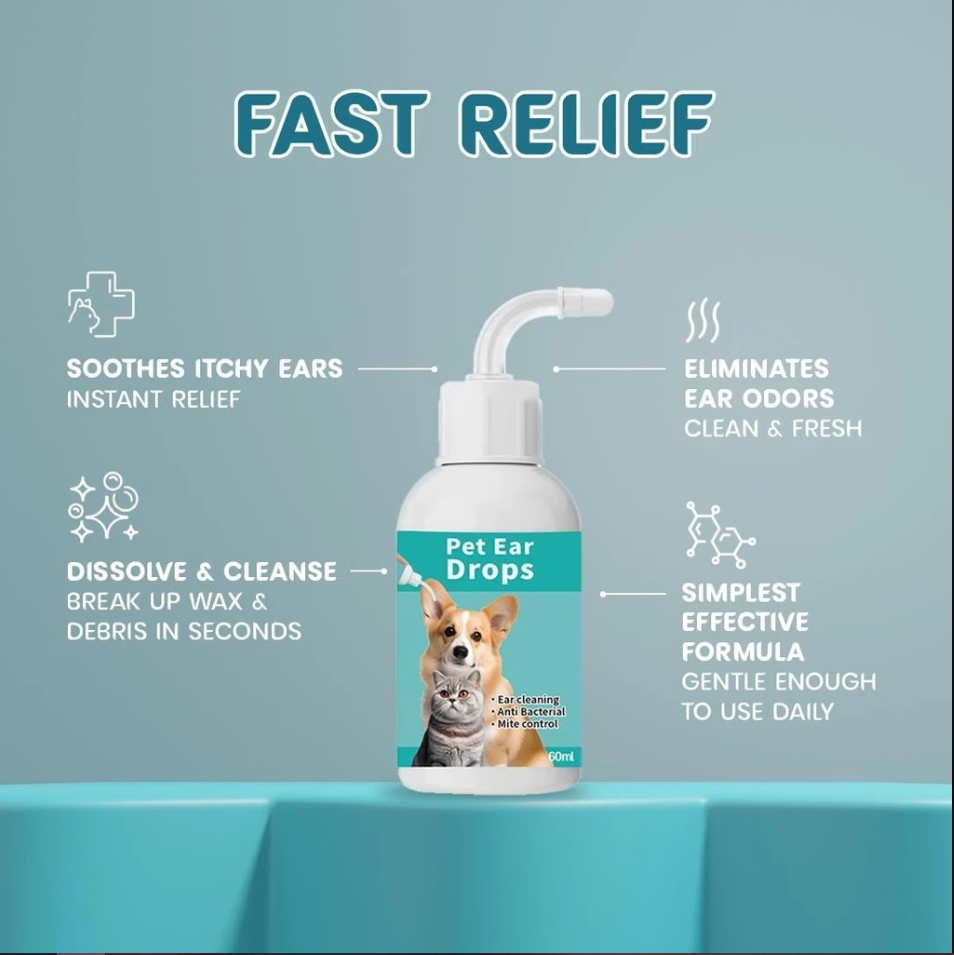 Gentle Cat Ear Cleaner Drops