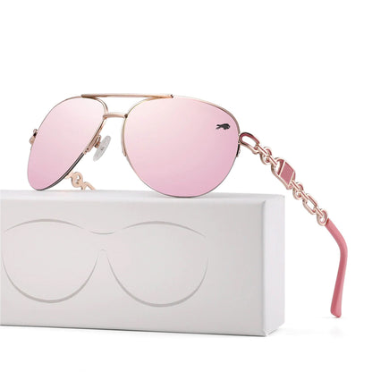 Trendy Women's Polarized UV Sunglasses