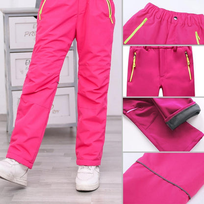 Warm Waterproof Insulated Snow Pants