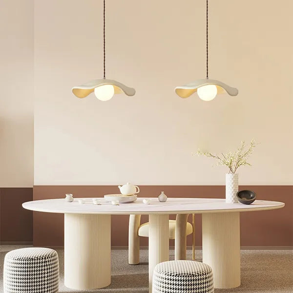 Natural Leaf Hanging Light Fixture