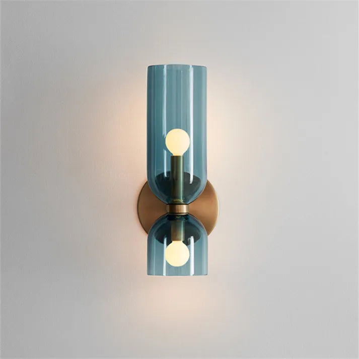 Contemporary Double Glow Wall Light - Befez
