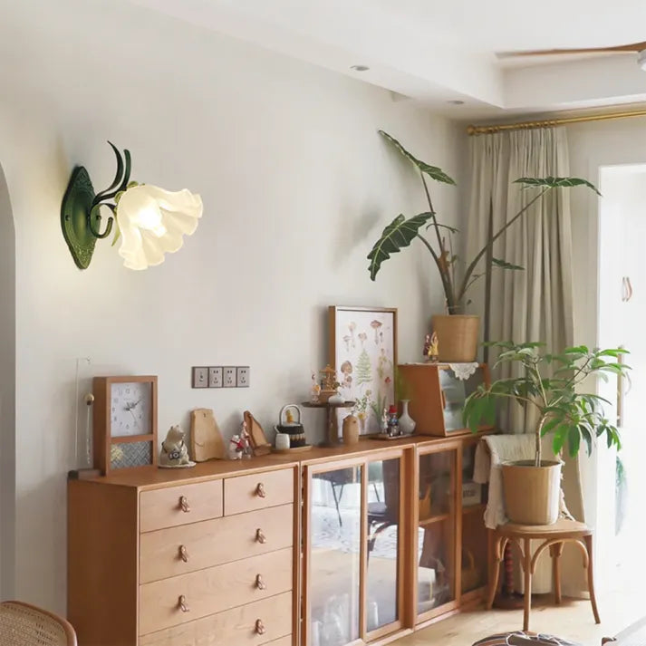 Beautiful Floral Wall Lamp