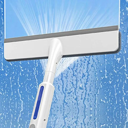 Practical Window Cleaning Kit with Spray & Microfiber Cloths