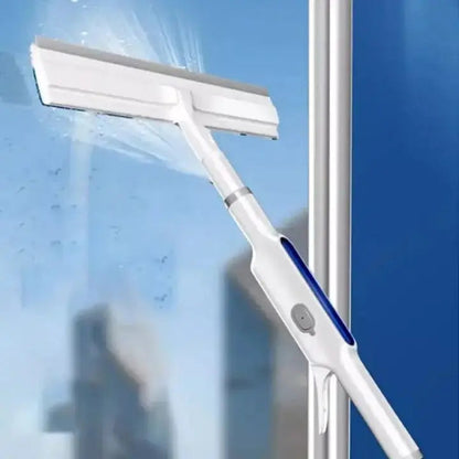 Practical Window Cleaning Kit with Spray & Microfiber Cloths