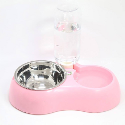 Versatile Pet Food and Water Bowl Set