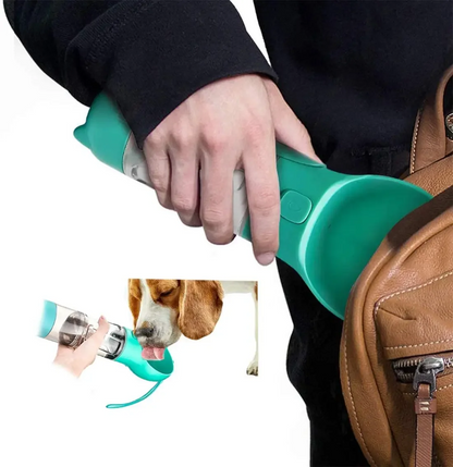 Collapsible Travel Pet Water Bowl Bottle