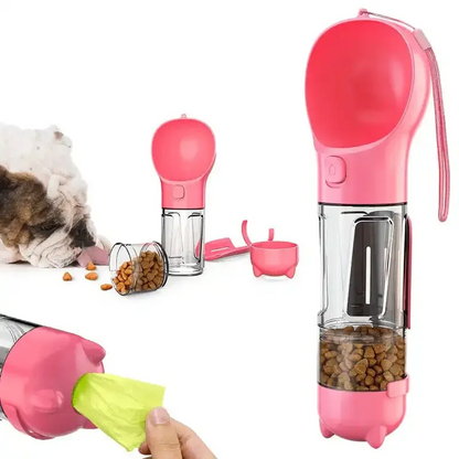 Collapsible Travel Pet Water Bowl Bottle