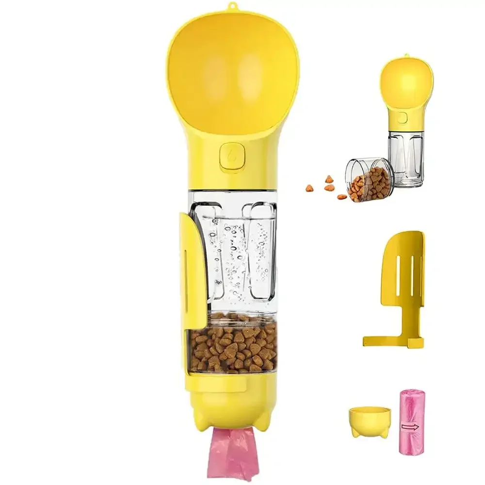 Collapsible Travel Pet Water Bowl Bottle