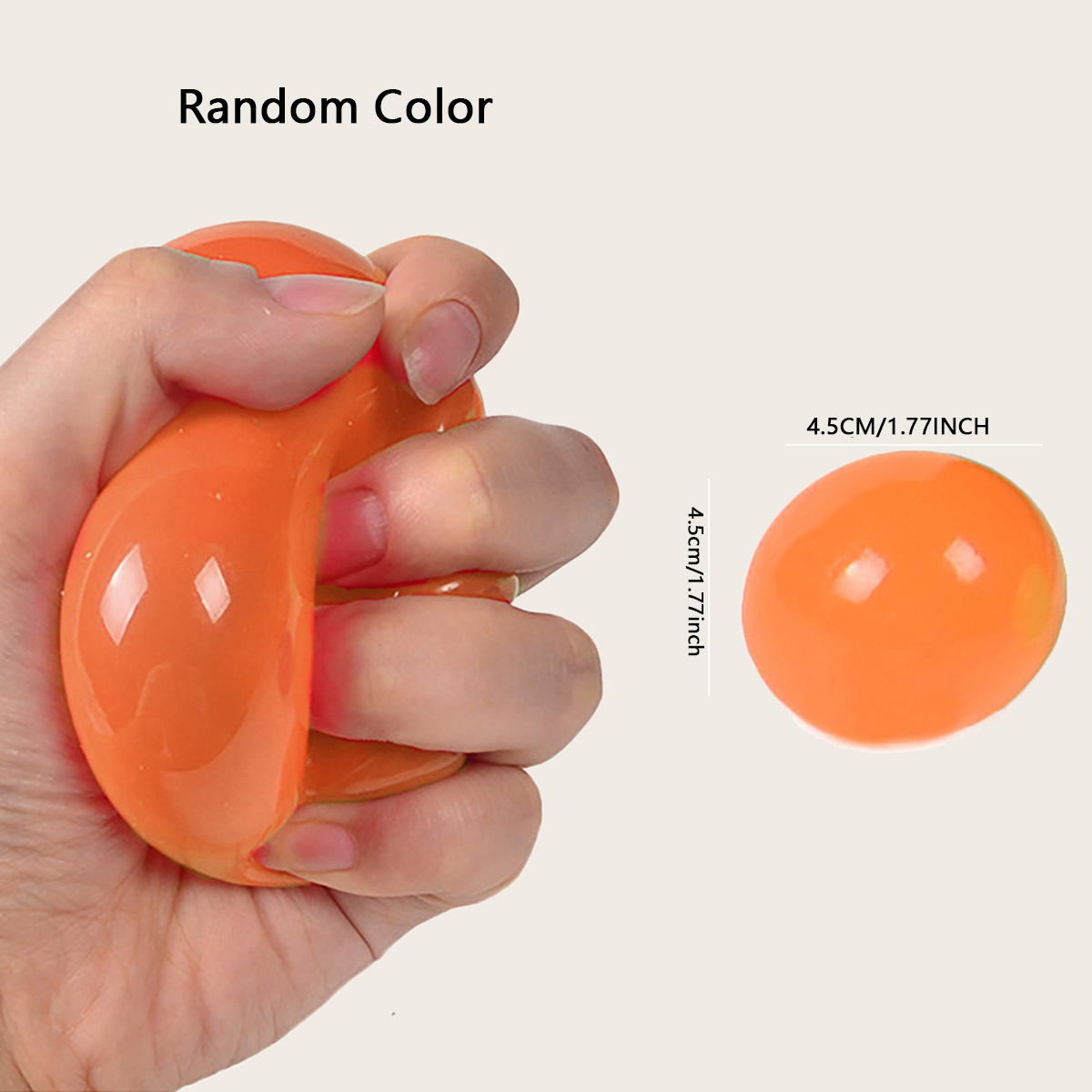 Colorful Sticky Decompression Balls (4 Pack)