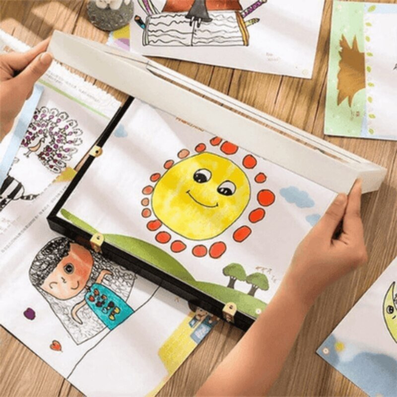 Colorful Kids Artwork Frame