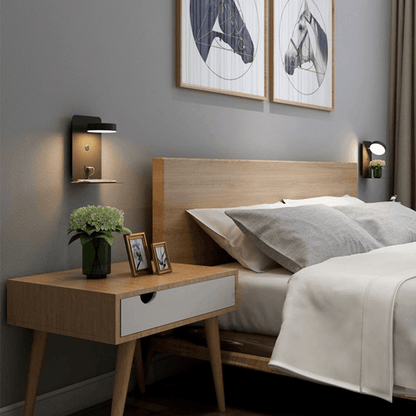 Compact LED Desk Lamp with USB Charger