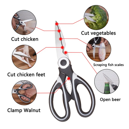 Sharp Professional Culinary Scissors Befez