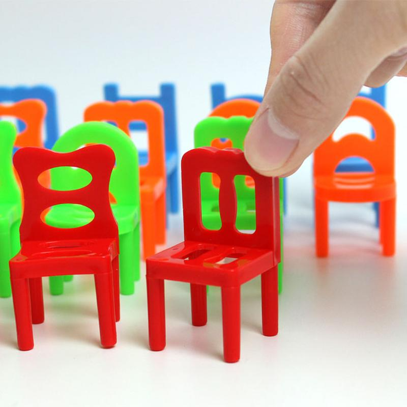 Fun Kids Stacking Chair Game Set