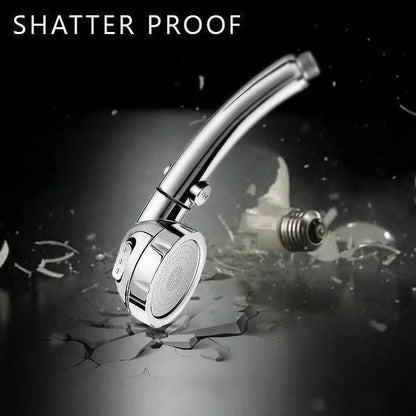 Powerful 3 Mode Shower Head Booster Spray