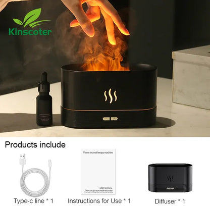 Compact Aroma Diffuser with Cool Mist Humidifier