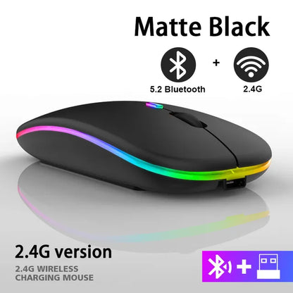 Compact Wireless Rechargeable Bluetooth Mouse