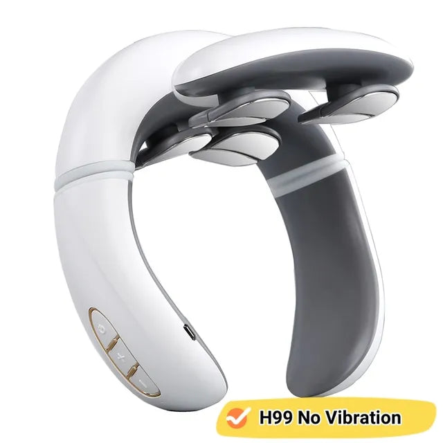 Compact Handheld Neck Massager for Pain Relief