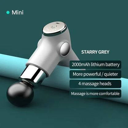 Compact Handheld Muscle Massager Gun