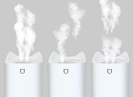 Compact Cool Mist Air Humidifier with LED Light