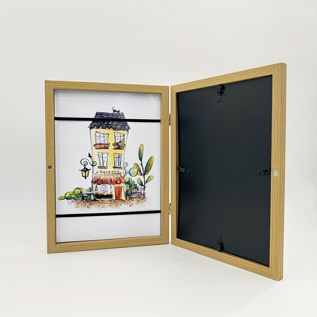 Fun Kids Picture Frame Wooden Border