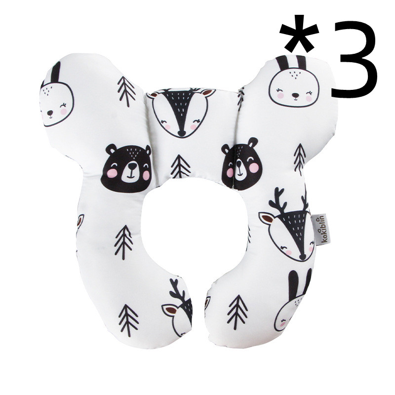 Soft Baby Head Support Pillow for Stroller and Car
