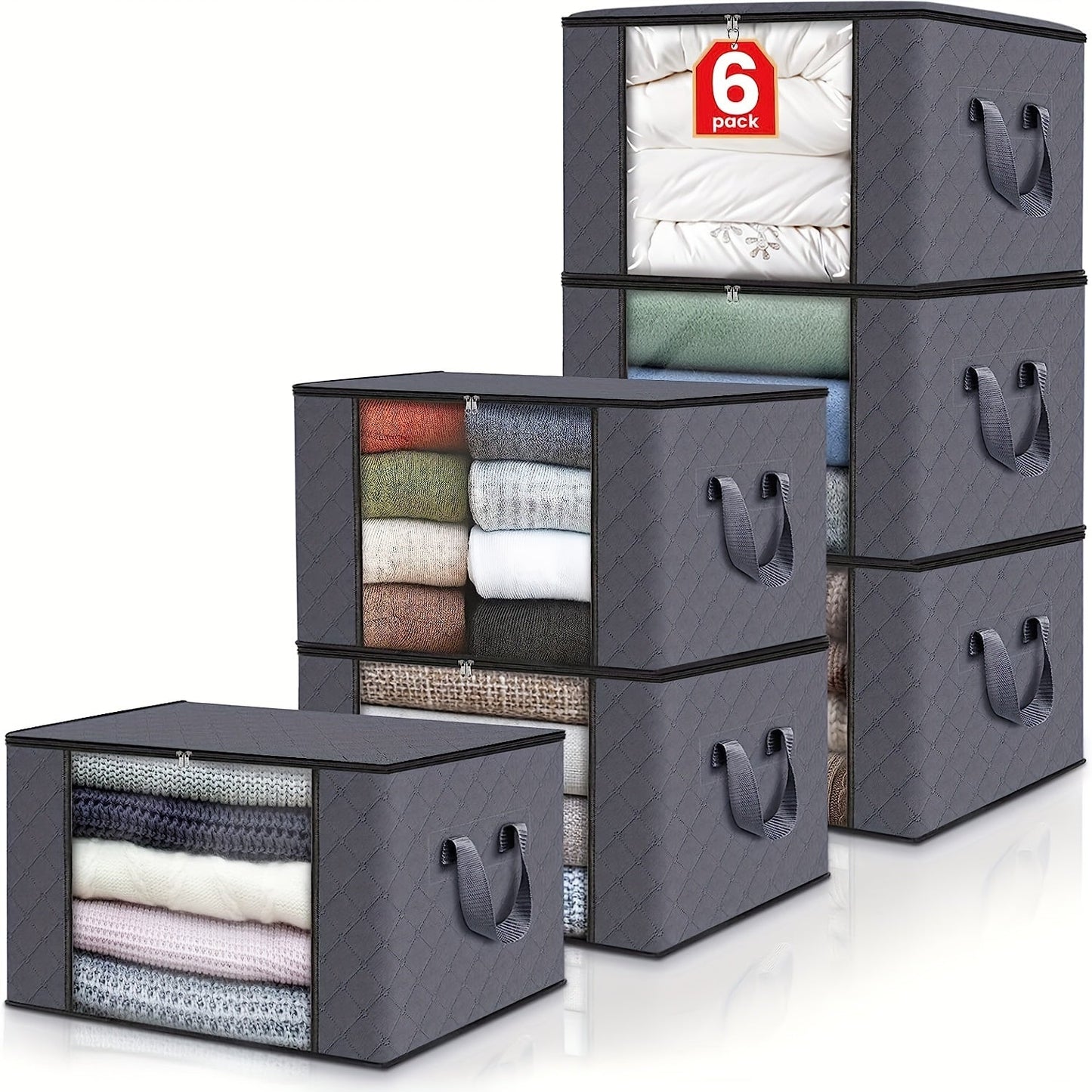 Collapsible Storage Cubes for Easy Home Organization