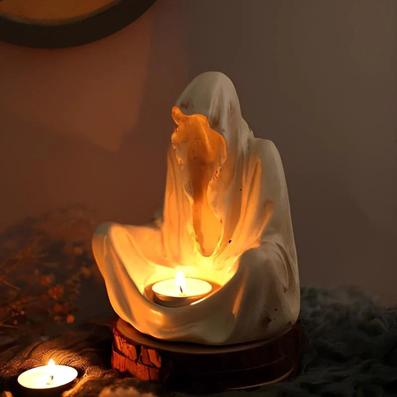 Simple Wooden Candle Holder