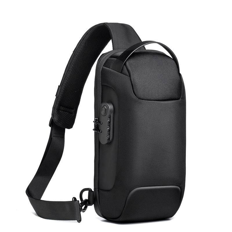 Secure Crossbody Bag with USB Charging Port