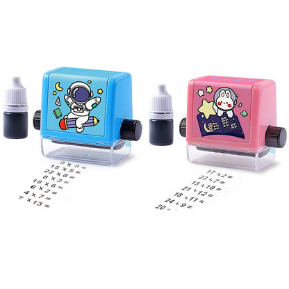 Fun Math Practice Roller Stamp