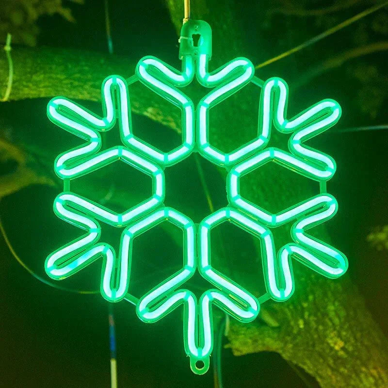Winter Wonderland Snowflake LED Lamp